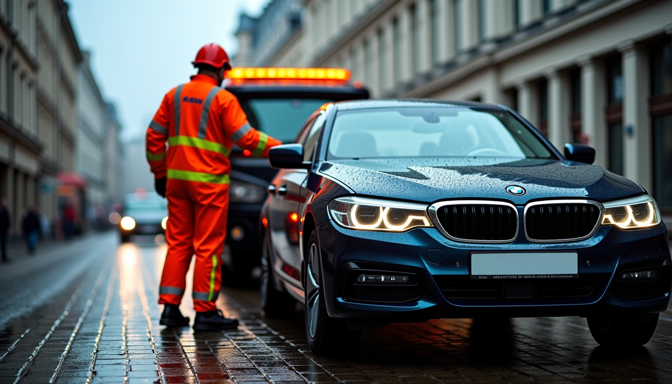 Illustration : par ailleurs, les services de dépannage interviennent aussi — dépannage et remorquage de voiture à bruxelles : comment réagir en cas de panne