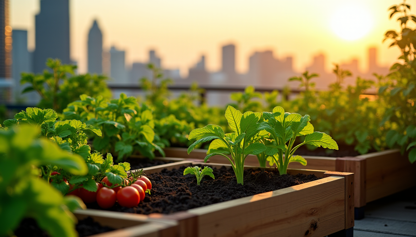 cultiver un potager en ville : astuces et bienfaits inattendus — le choix du terreau est primordial. un bon
