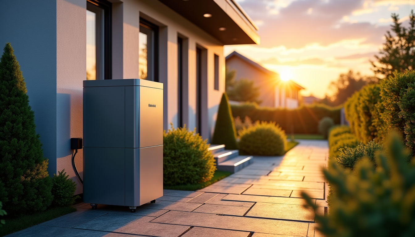 Illustration : image : une pompe &agrave; chaleur air-eau install&eacute;e &mdash; choisir sa pompe &agrave; chaleur en brabant wallon : le guide complet pour votre maison