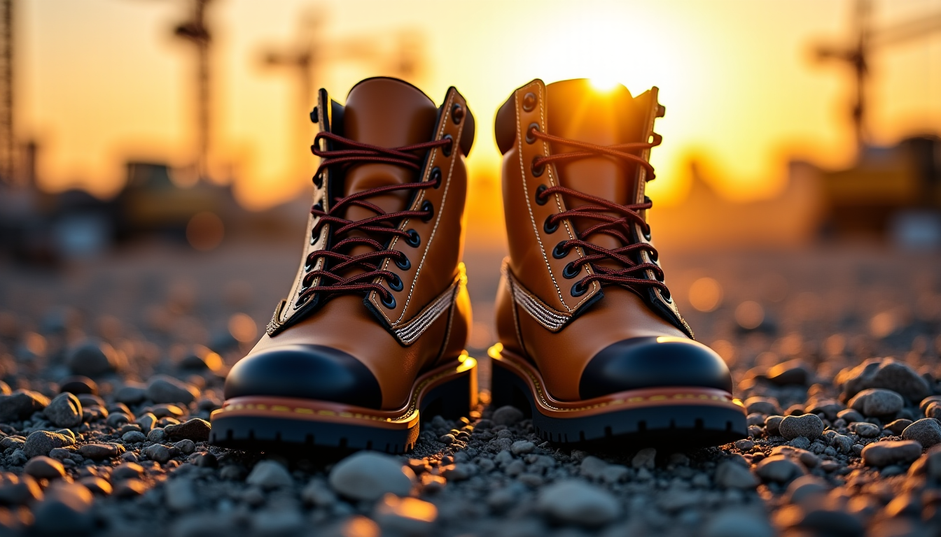 Illustration : résistante à la chaleur (hro), éléments haute visibilité — epi métiers : comment sélectionner des chaussures adaptées aux contraintes terrain ?