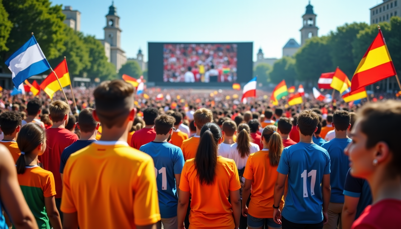 top 7 des fan zone coupe du monde les plus animées à travers le monde — roche multi-sites garantit une immersion locale tout en