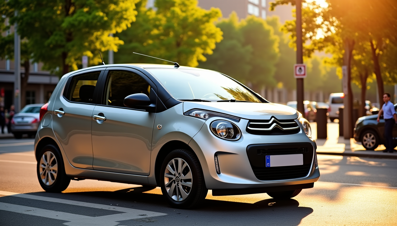 Illustration : la c1 est un véhicule qui se vend — assurance voiture citroen : quel est le prix moyen selon les modèles ?
