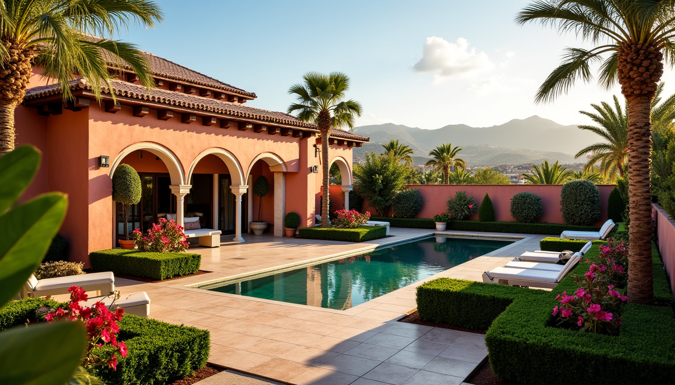 Illustration : les villas sont souvent situées dans des quartiers — séjour haut de gamme à marrakech : l’avantage d’une villa privée
