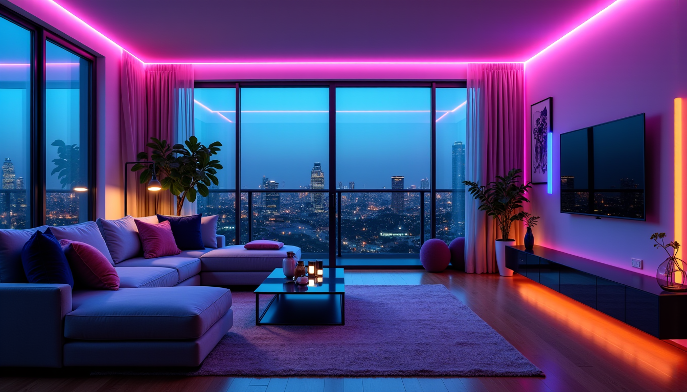 Illustration : l'adoption du néon led dans vos projets décoratifs — révolution néon led pour décorer vos espaces