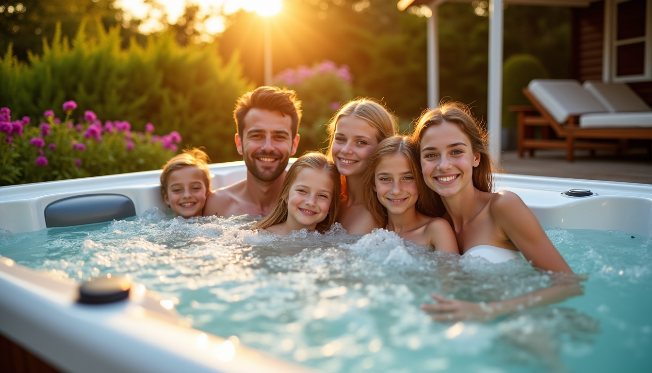 bien choisir et acheter son spa extérieur en ligne ? — le nombre de places est un facteur déterminant.
