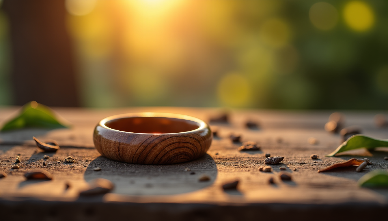 Comparatif des essences de bois pour une bague artisanale