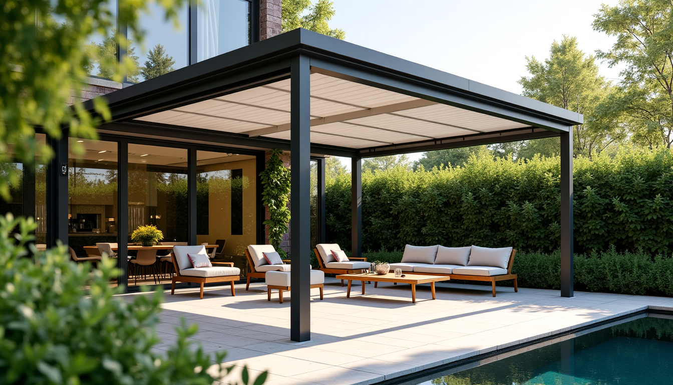 choisir la meilleure pergola bioclimatique pour votre terrasse ? — la taille doit être proportionnelle à l'espace disponible