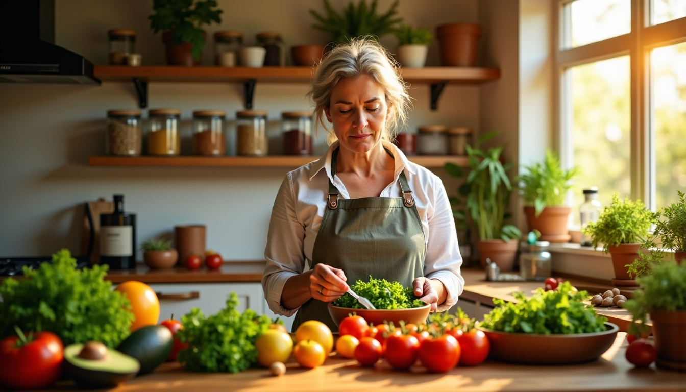 Illustration : contraintes, mais comme des sources d'inspiration pour enrichir — changer de régime : astuces pour une alimentation équilibrée
