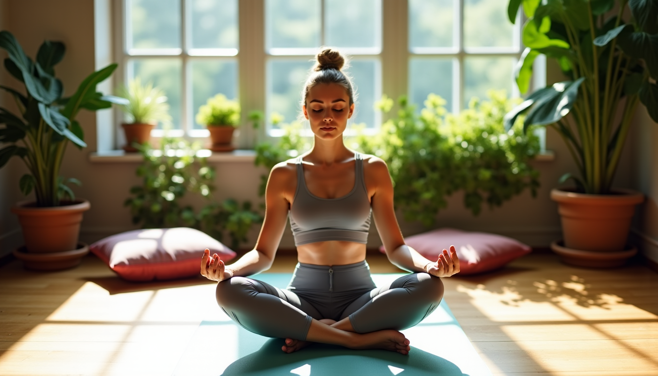Illustration : ces pratiques régulières contribuent à développer une meilleure — secrets du bien-être : l'art de vivre en harmonie avec soi-même