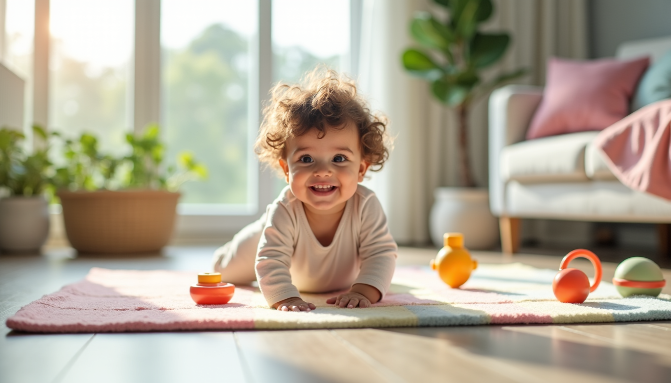 monde de découvertes pour bébé en toute sécurité — pour oser se lancer pleinement dans l'exploration, votre
