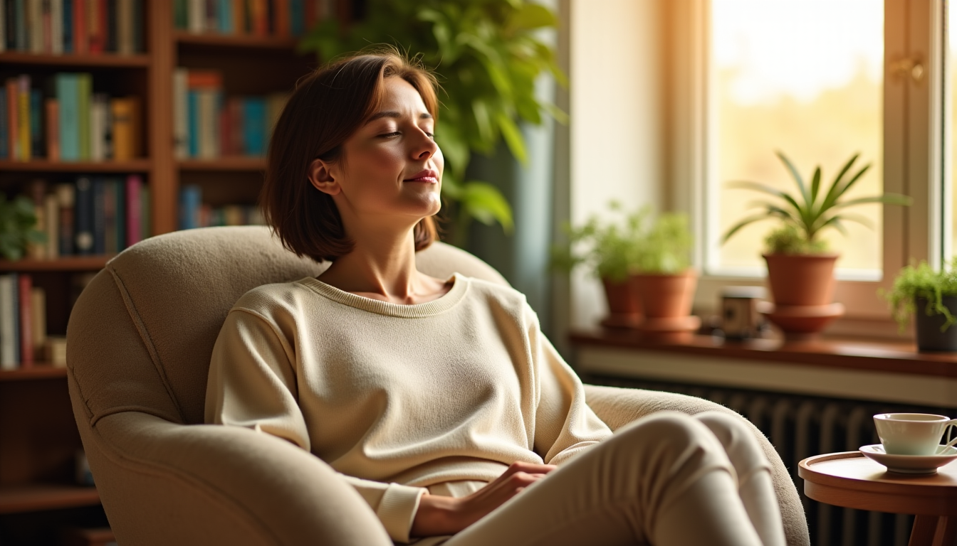 éveillez votre éclat intérieur avec des gestes simples — essayez cette technique : asseyez-vous confortablement, fermez les