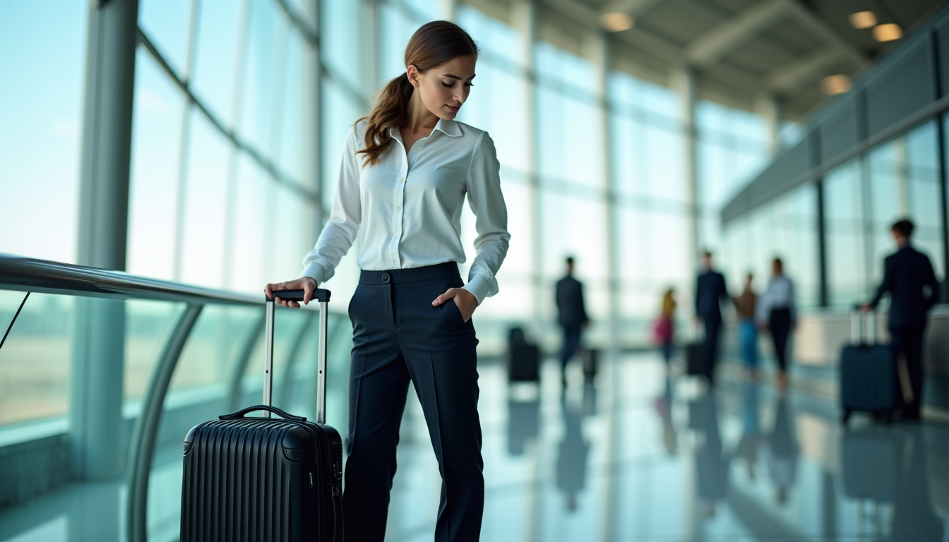 Illustration : le choix de votre bagage est la pierre — voyager léger : l'art de réduire ses bagages efficacement