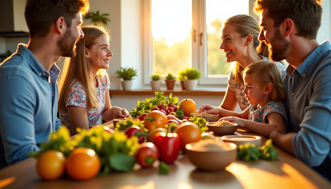 Illustration : de même, l'alimentation joue un rôle crucial. privilégiez — secrets cachés pour une vie équilibrée et joyeuse