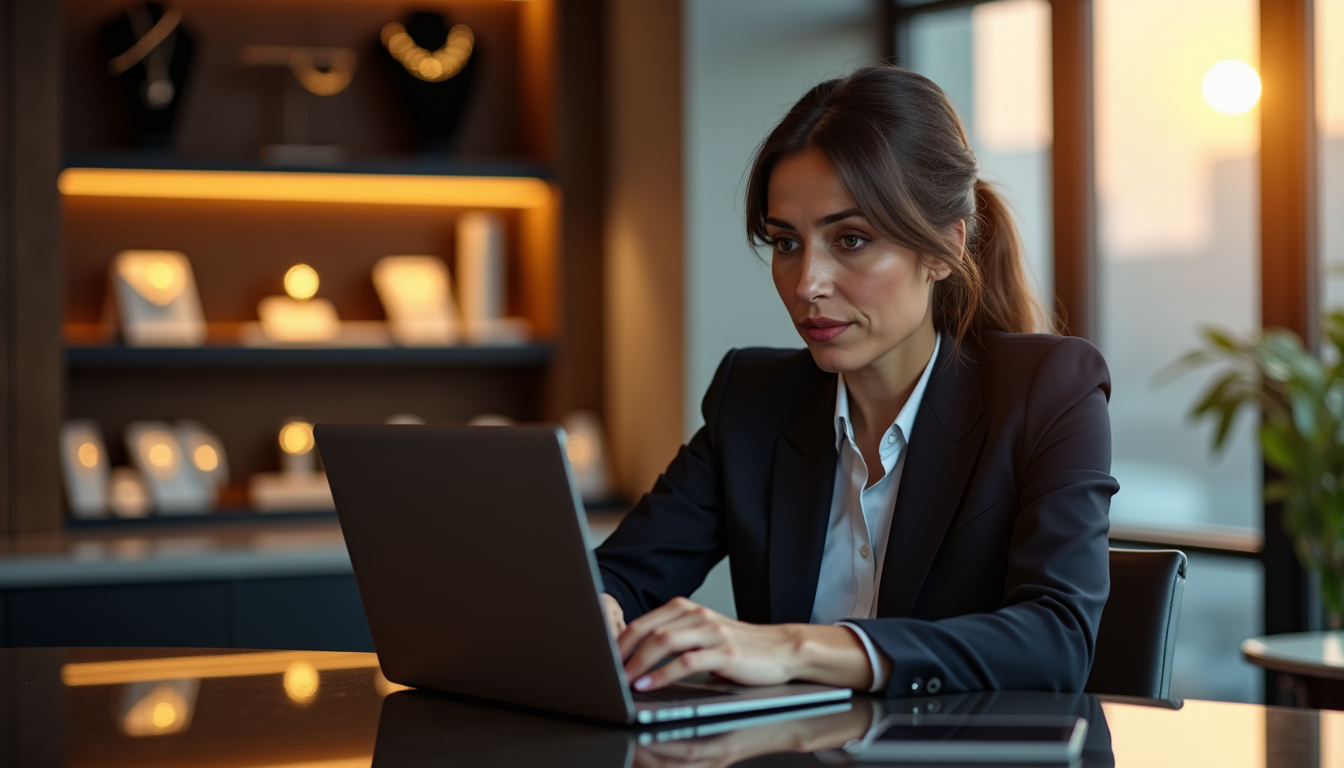 Illustration : ation de confiance avec vos prospects, où chaque — prospecter les bijouteries par email sans finir dans les spams ?