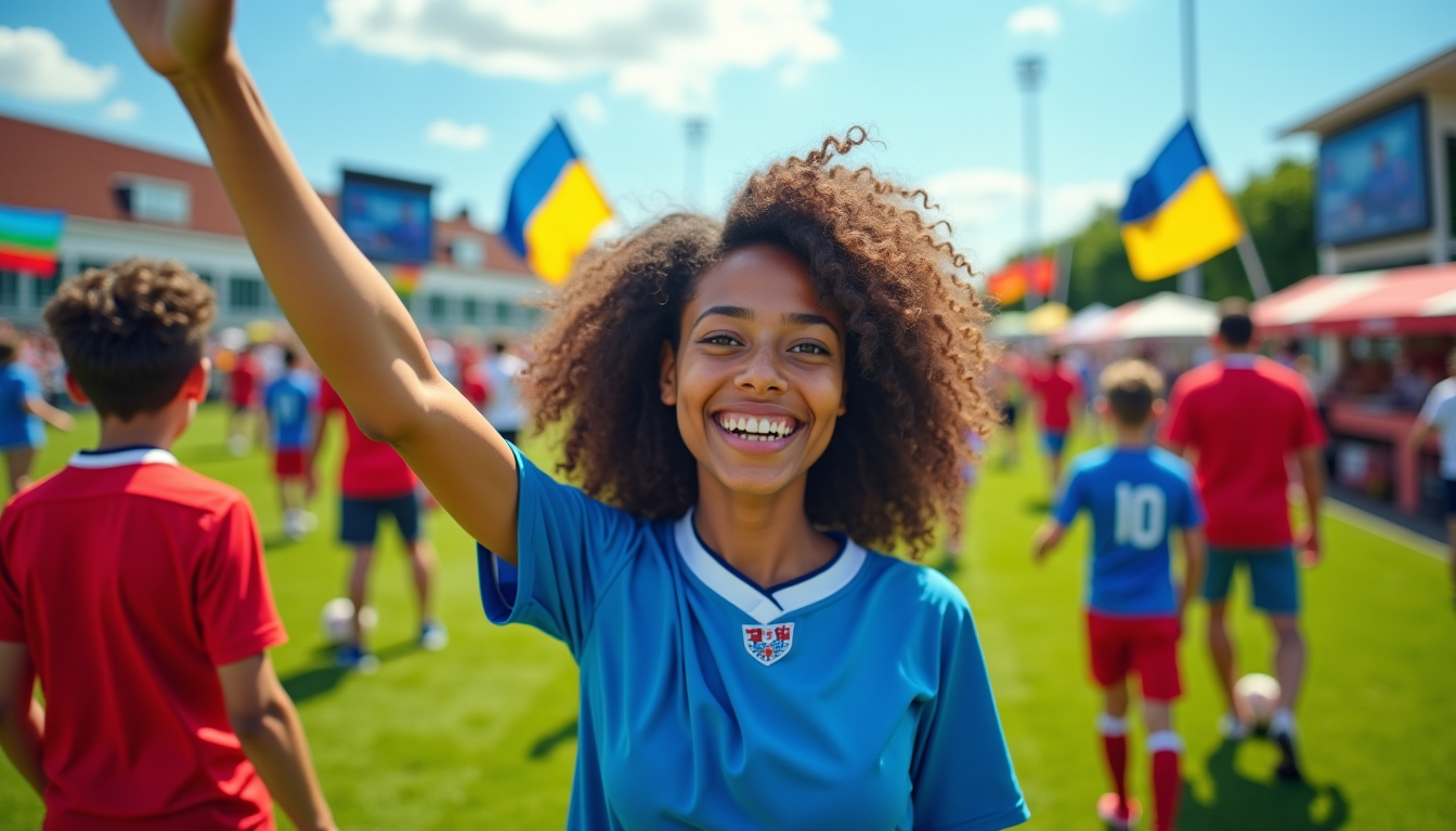 Illustration : événement sportif peut transcender son cadre initial pour — fan zone coupe du monde : l’expérience ultime pour vivre le football en collectif
