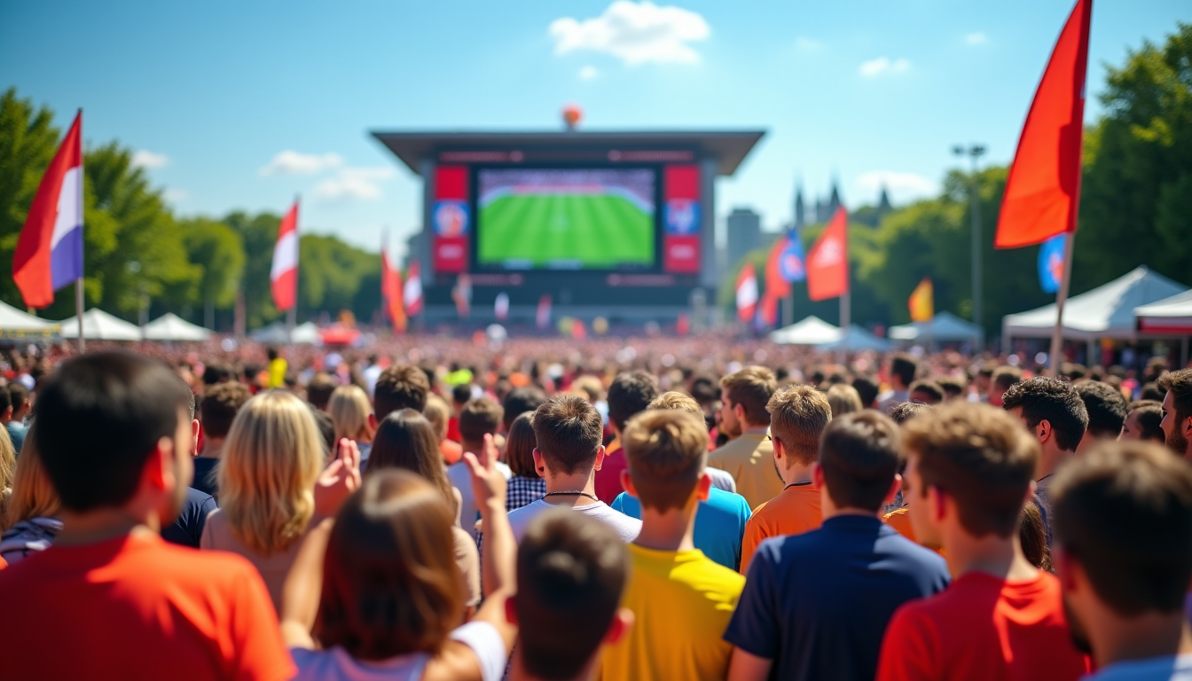 Illustration : les fan zones ne sont pas de simples — fan zones coupe du monde 2026 : où regarder les matchs en france ?