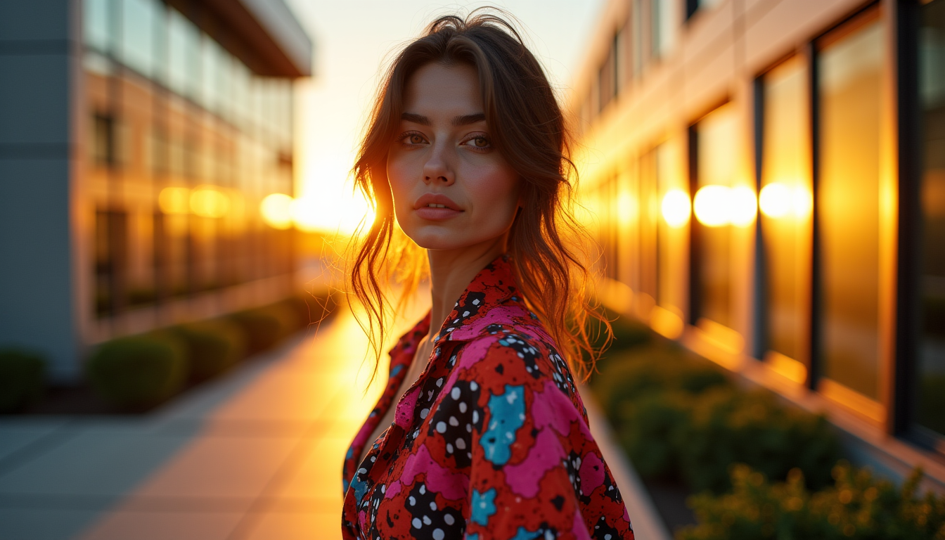 beauté des motifs : l'art de la mode qui inspire — graphiques, des couleurs vives et des motifs audacieux
