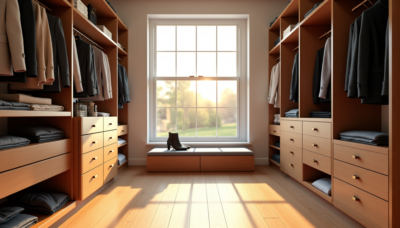 Illustration : le sur-mesure, bien que représentant un investissement, est — dans la maison : astuces pour optimiser chaque espace