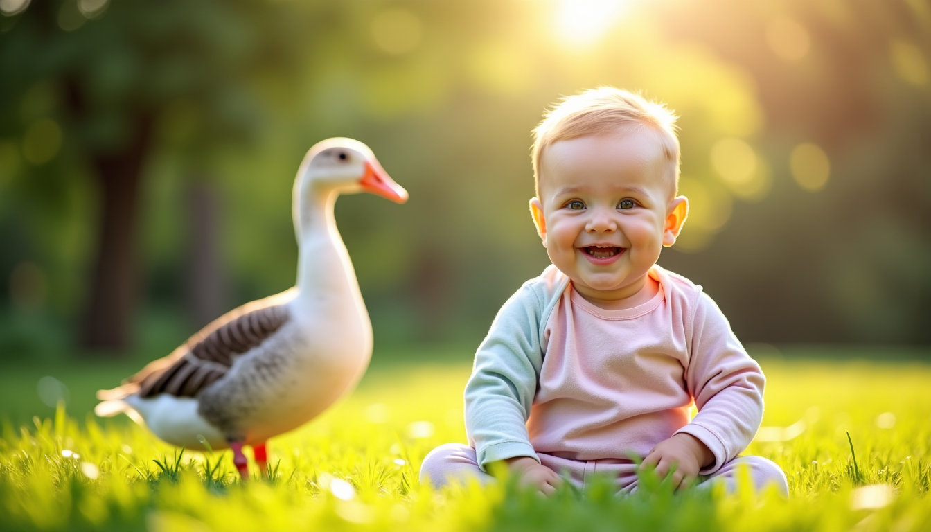sourire du bébé : secrets pour l'encourager naturellement — oie. c'est une manière pour lui de vous
