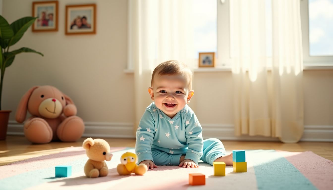 Illustration : ces moments de jeu ne sont pas seulement — sourire du bébé : secrets pour l'encourager naturellement