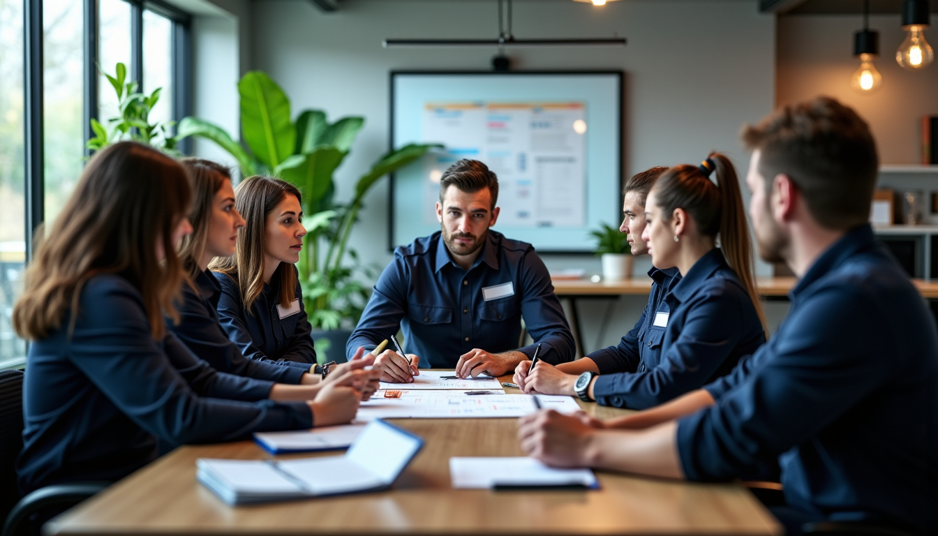 Illustration : l'intégration de sauveteurs secouristes du travail au sein — formation sst lyon : programme, durée et certification expliqués