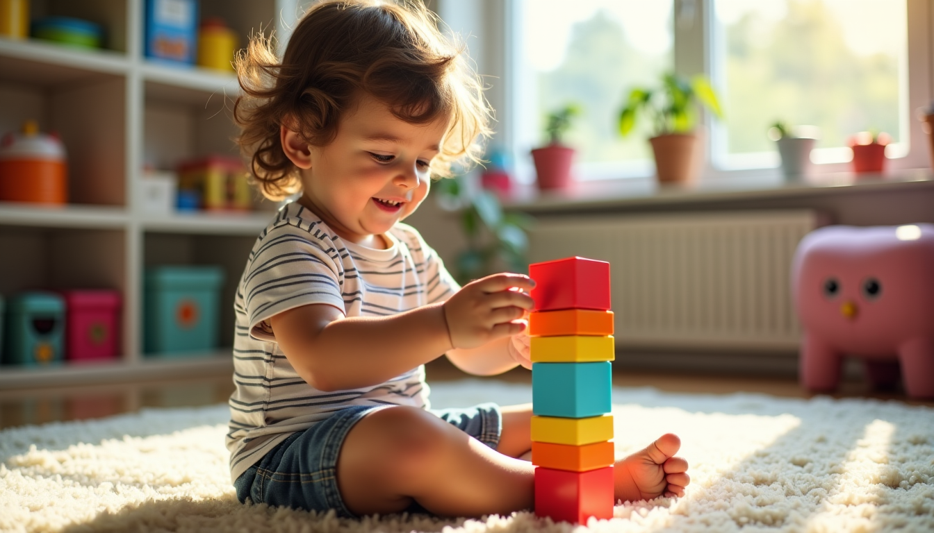 le jeu libre favorise l'éveil des enfants de 4 ans? — la concentration et la persévérance, car l'enfant est