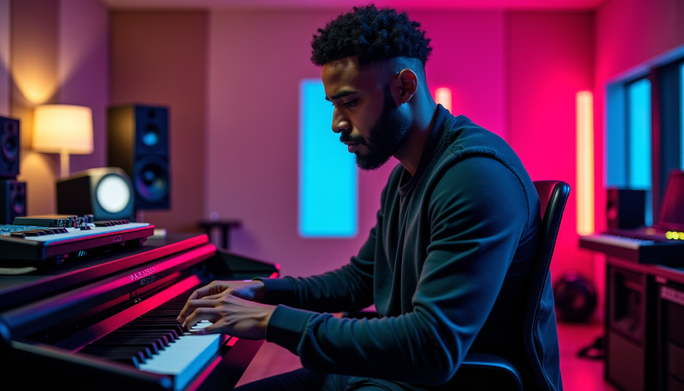 Illustration : ce tableau illustre clairement pourquoi le clavier reste — le piano est-il l'instrument indispensable dans le beatmaking ?