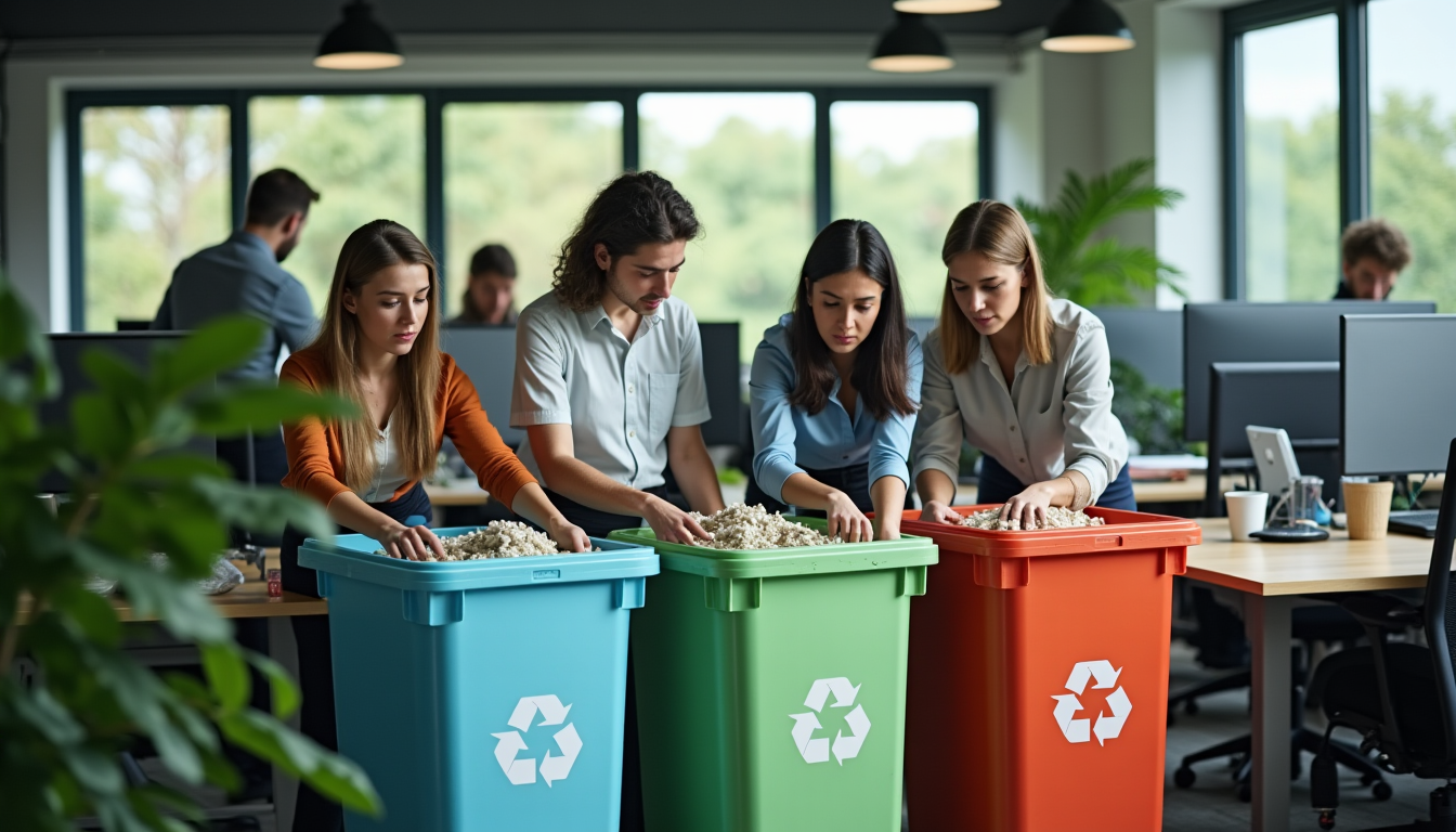 tri sélectif en entreprise : comment choisir des poubelles homologuées agec et biodéchets — pour un tri sélectif efficace, il est essentiel
