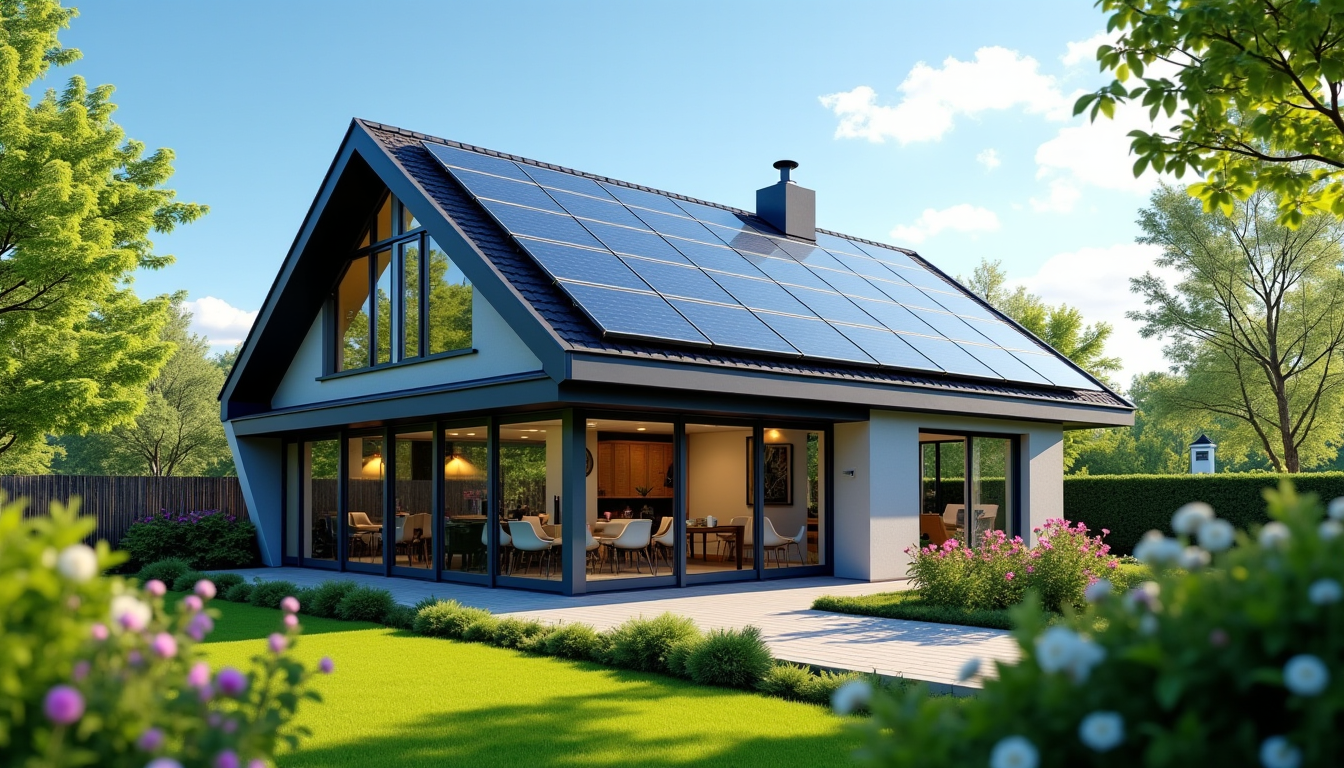 Illustration : ces technologies offrent un contrôle précis et la — secrets d'une maison économe en énergie