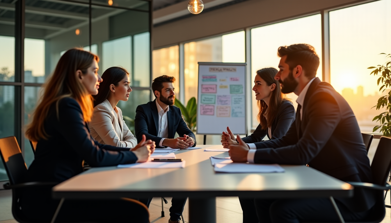 Illustration : le recrutement stratégique est une composante essentielle. à — stratégies gagnantes pour booster la croissance d'entreprise