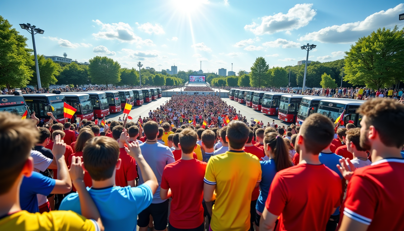 Illustration : si vous devez absolument venir en voiture, renseignez-vous — fan zone coupe du monde : les règles à connaître avant d’y aller