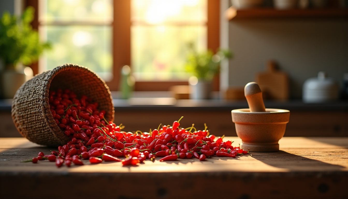 Illustration : culinaires. vous pouvez moudre vos propres piments pour — 7 façons d’utiliser le piment séché pour relever vos plats
