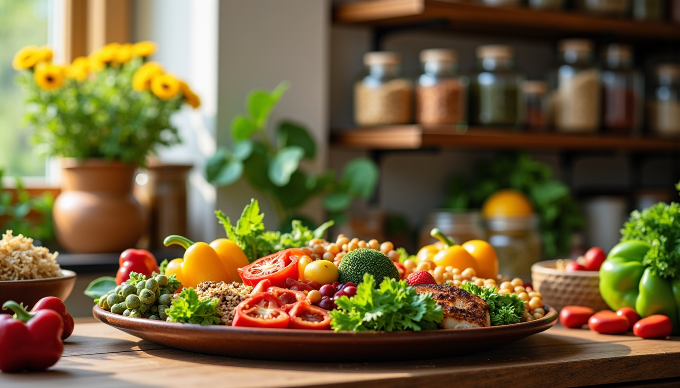 optimiser votre bien-être par l'alimentation saine — la diversité des aliments est donc la clé