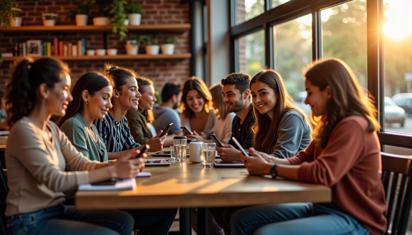 impact de l'internet sur nos interactions sociales quotidiennes — ces outils numériques facilitent également la rencontre de