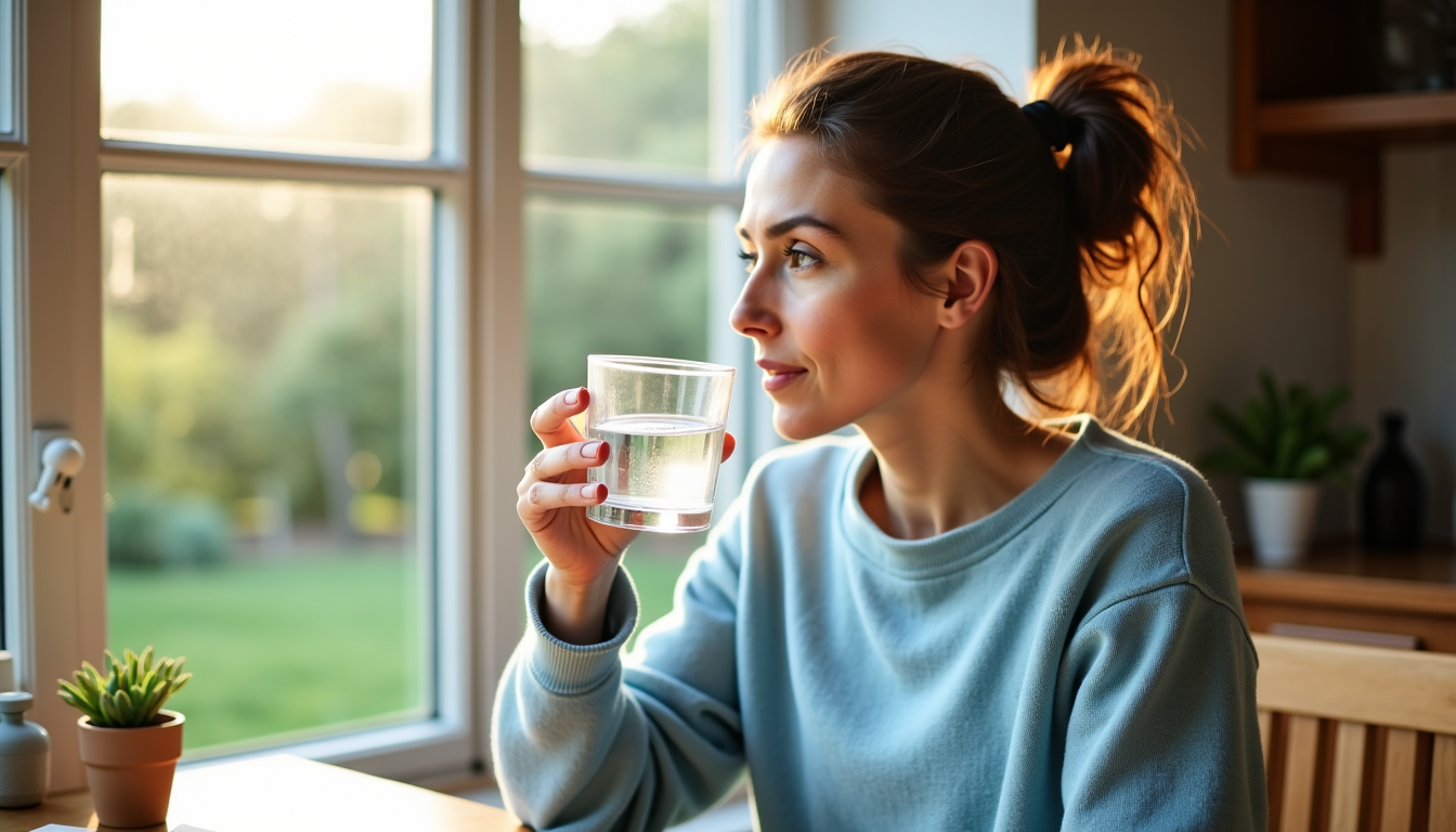 clés d'une vie saine et équilibrée — l'eau est le carburant de notre corps. elle