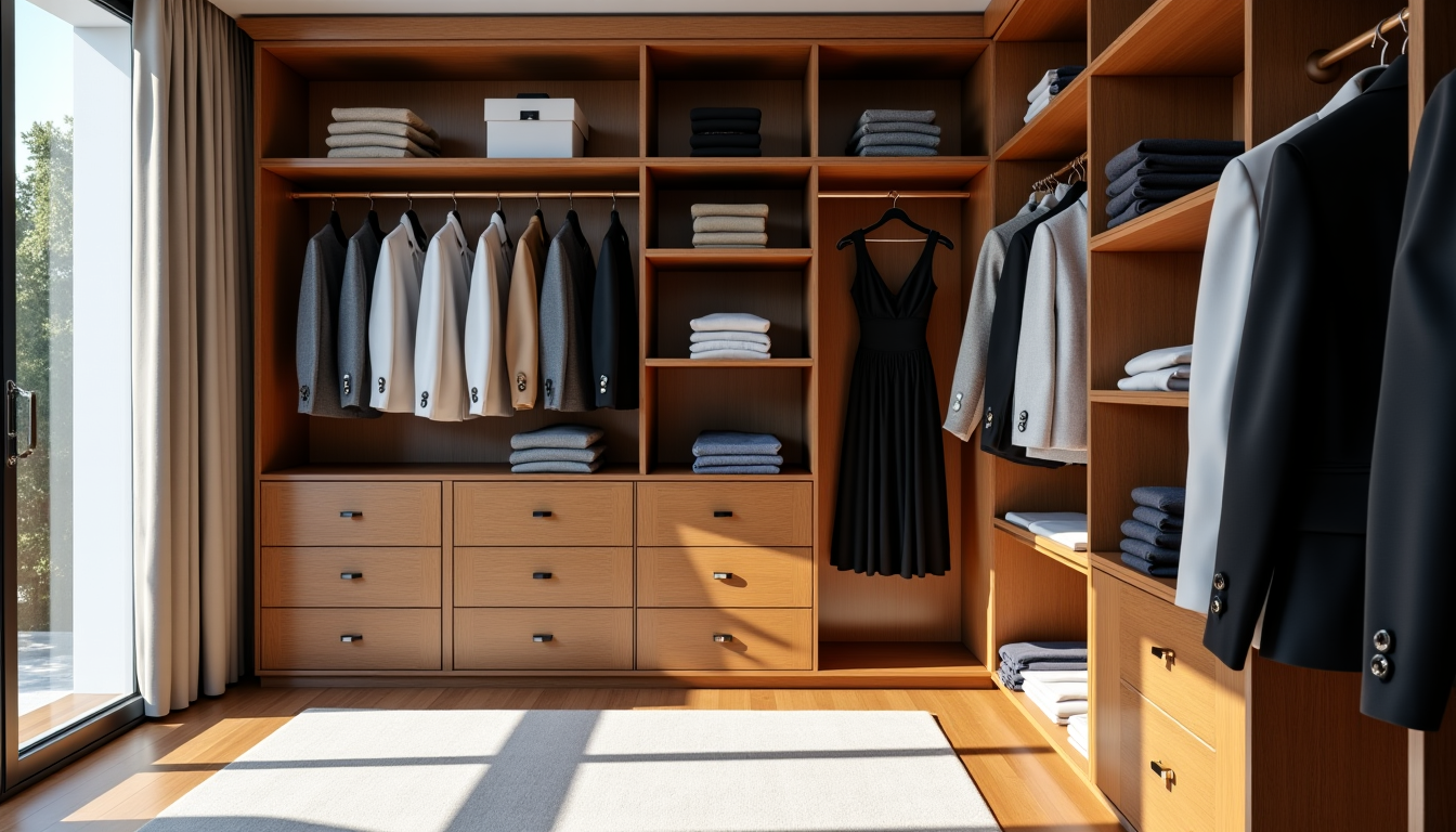 secrets d'une garde-robe élégante et durable — chaque garde-robe, quelle que soit sa taille, bénéficie