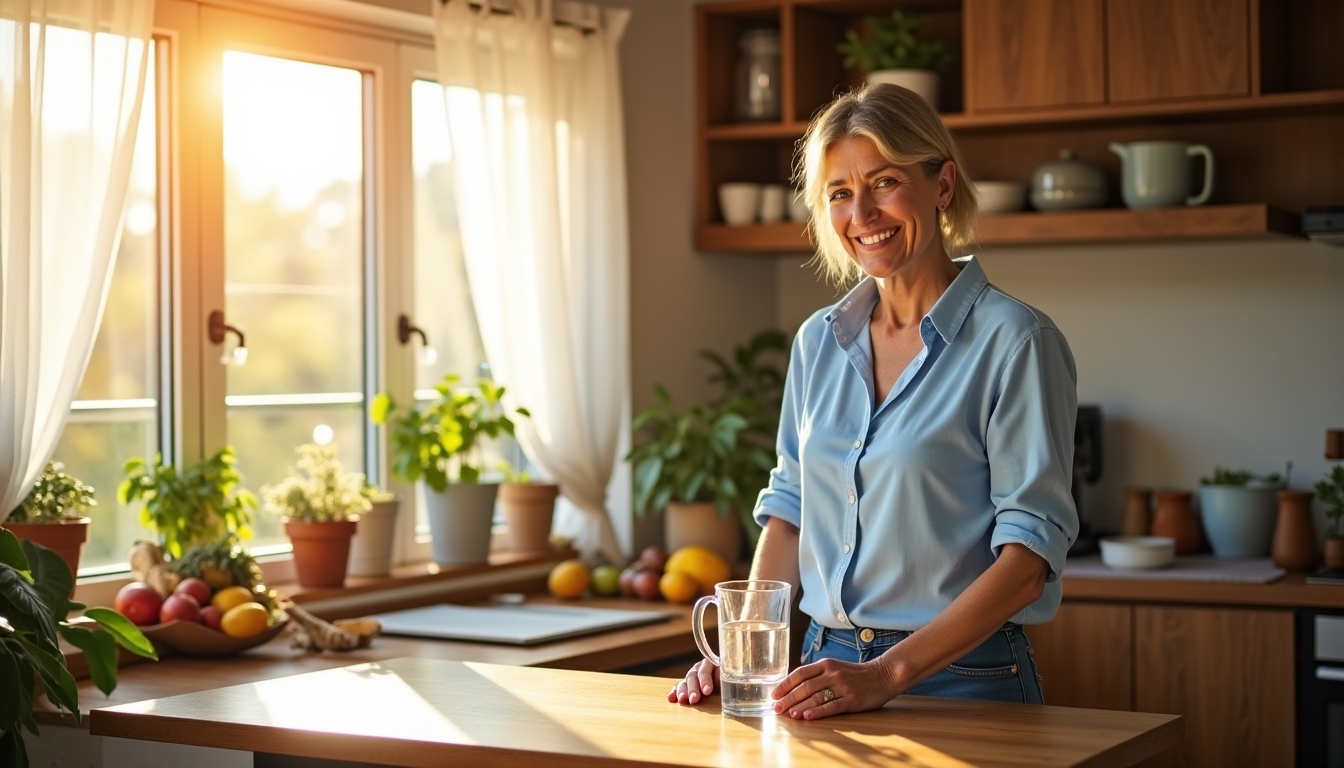 secrets pour une alimentation équilibrée et durable — l'eau reste la boisson essentielle. une bonne hydratation
