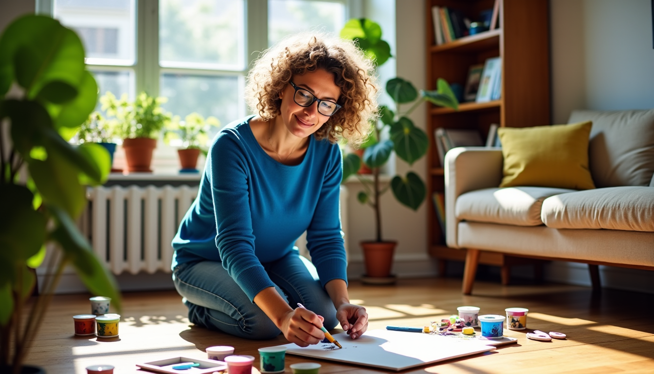 Illustration : ces activités sont souvent plus accessibles qu'on ne — activités créatives pour enrichir votre temps libre