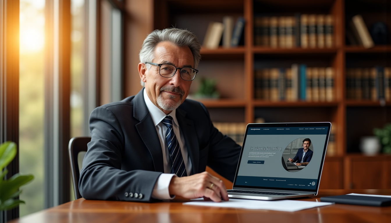 Illustration : eelance et son éventuelle spécialisation dans le domaine — création de site internet pour avocat : attirez de nouveaux clients en ligne