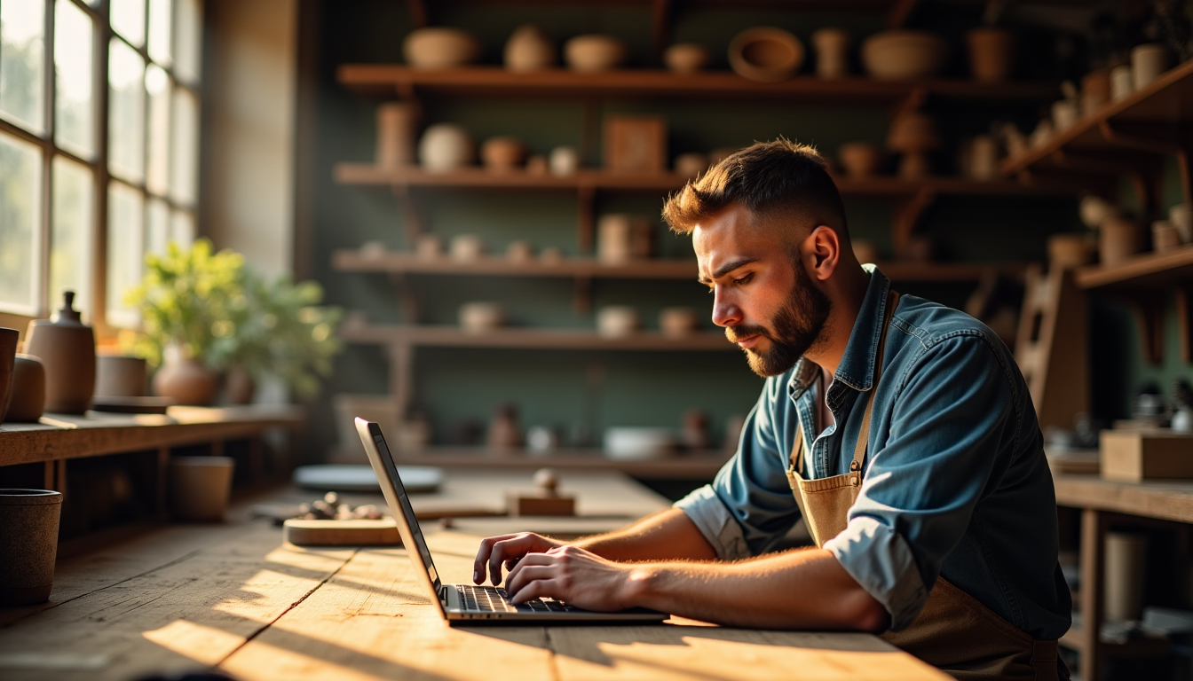 chaque artisan a besoin d'un site web professionnel — créer un site web professionnel peut sembler une