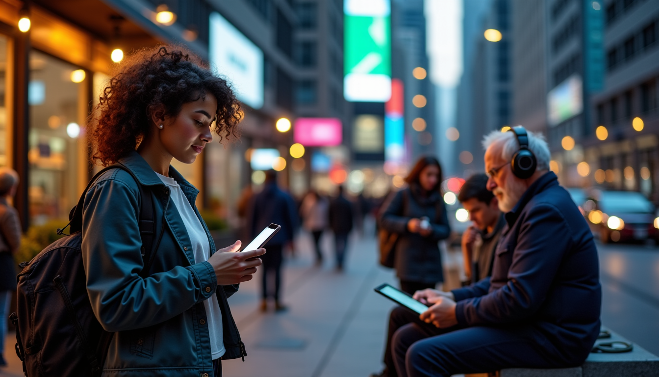 l'impact insoupçonné des technologies sur nos vies — la majorité des gens, environ 70%, estiment que