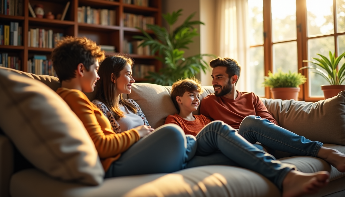 secrets d'une vie familiale harmonieuse et épanouie — l'écoute active est une compétence à développer. elle
