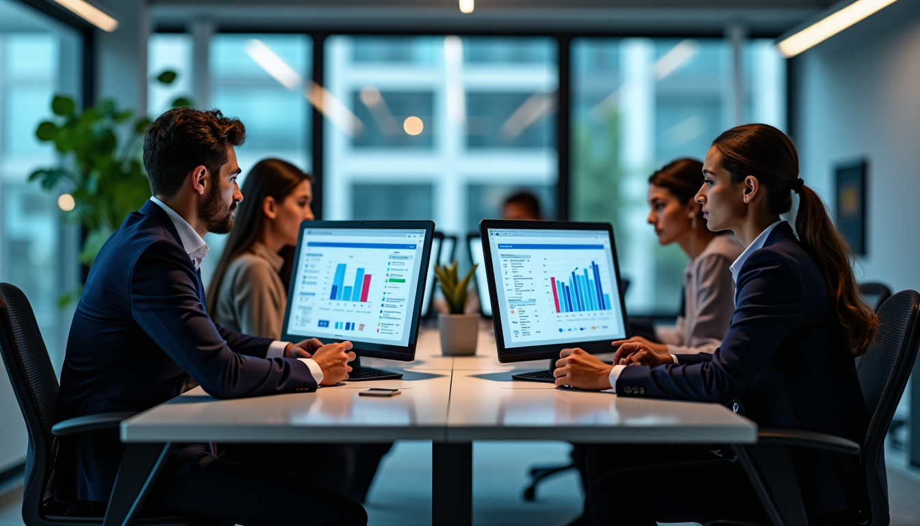 Transformation numérique : les logiciels pour la gestion d'entreprise 3 Illustration : ces outils permettent de visualiser l'état d'un projet — transformation numérique des entreprises grâce aux logiciels de gestion