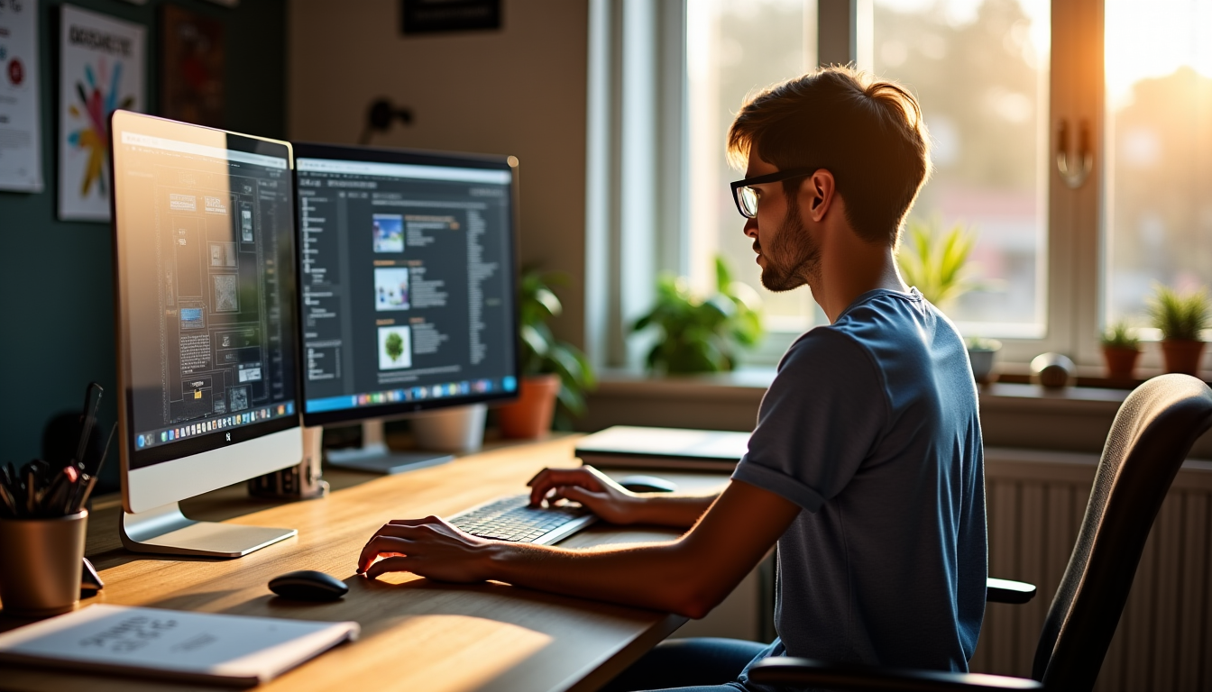 étapes clés d’une création site internet artisan efficace — pensez à la structure de votre site :