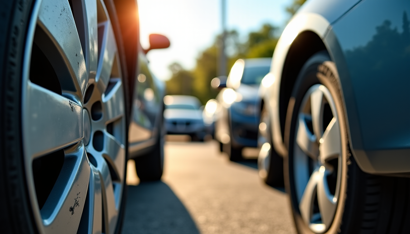 voiture d&rsquo;occasion : les indicateurs cl&eacute;s d&rsquo;un achat r&eacute;ussi &mdash; jantes chocs, d&eacute;formations, rayures importantes