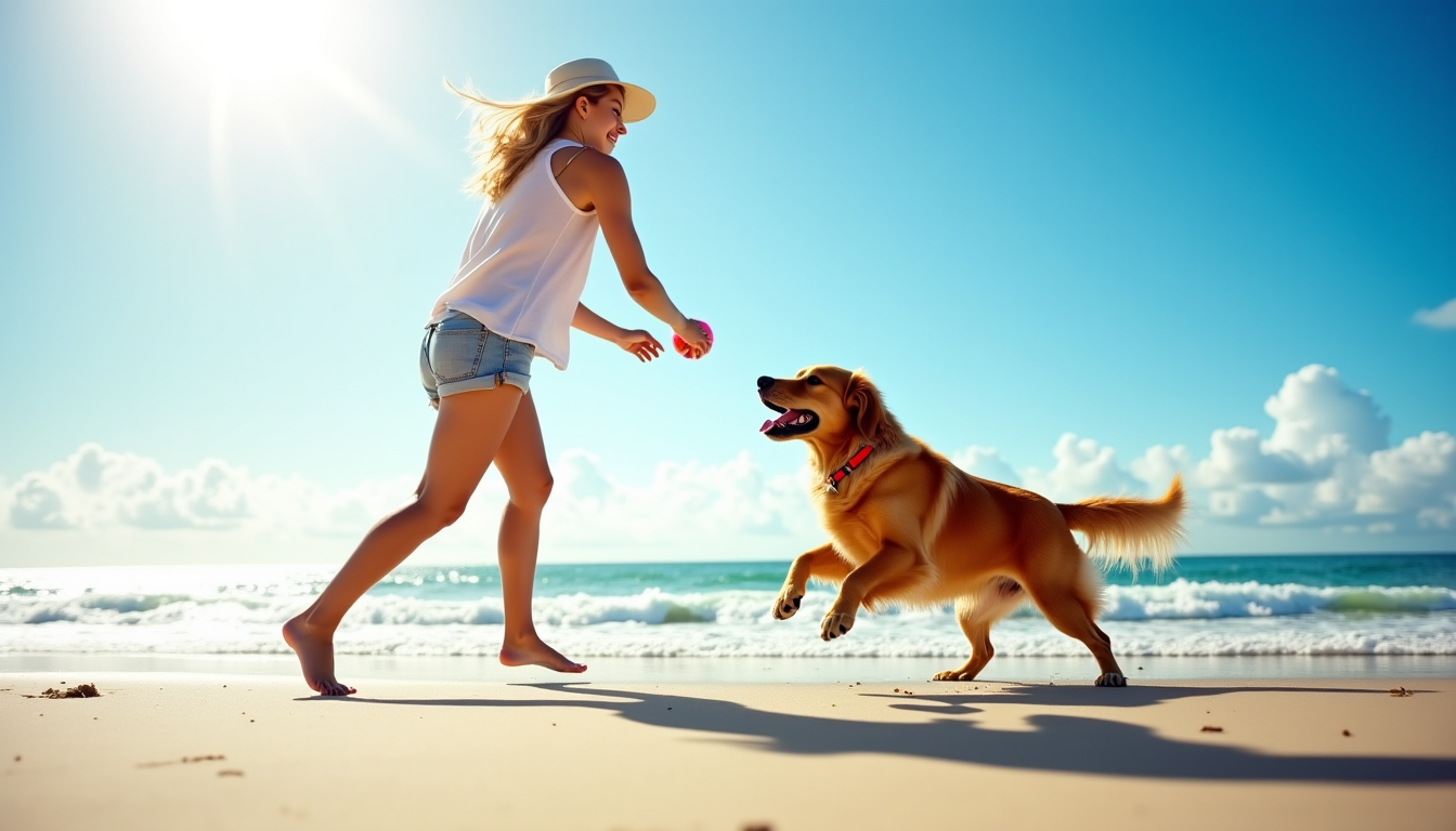 vacances en bord de mer avec un chien : tout ce qu'il faut savoir — les plages autorisées sont souvent signalées par des