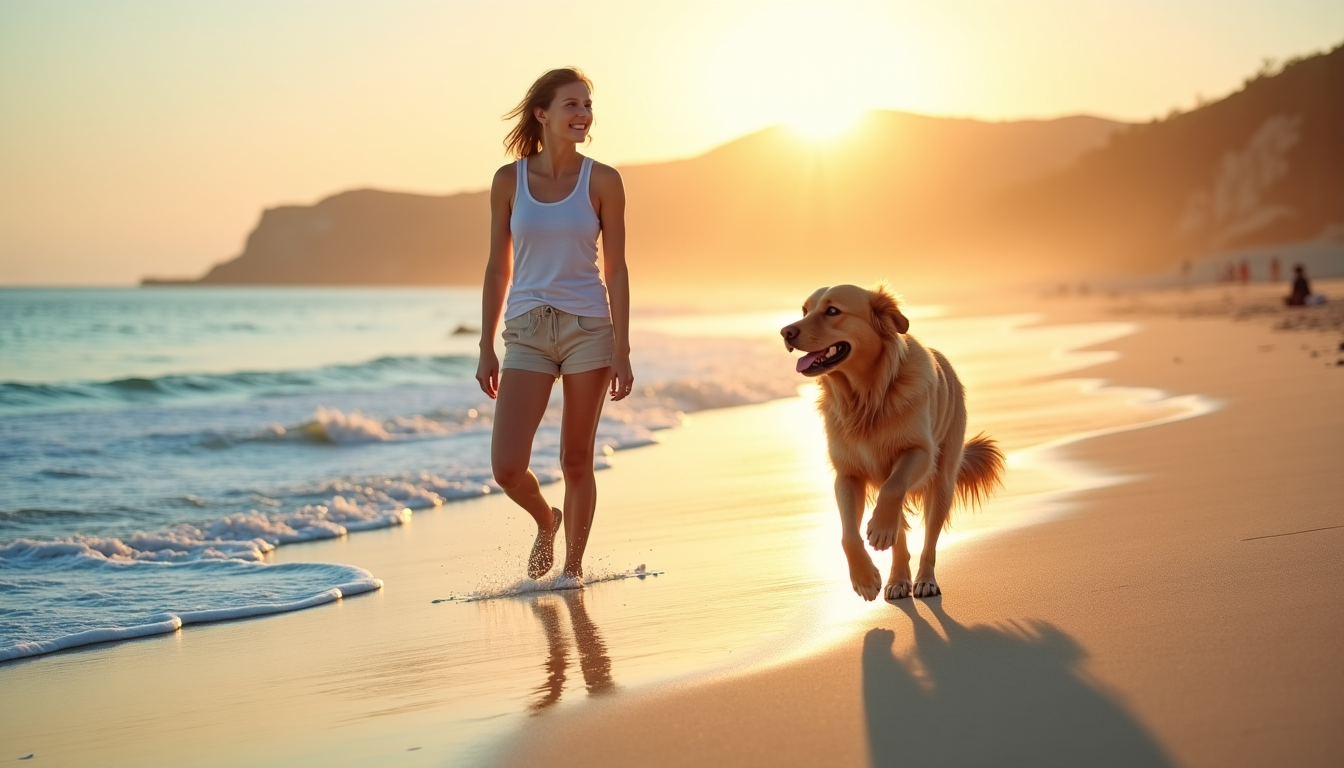 emmener son chien au bord de mer : plages, hébergements et astuces — n peut se dépenser et interagir dans un