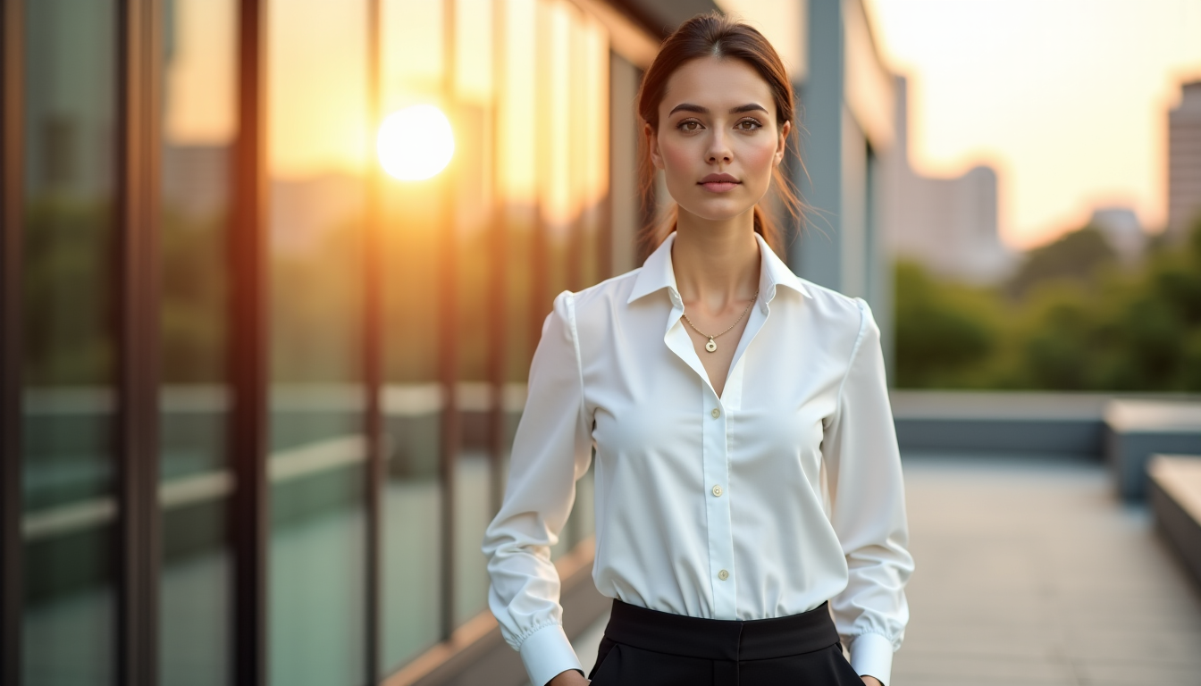 style élégant : l'art de la simplicité en mode — l'accent est mis sur la fonctionnalité et la