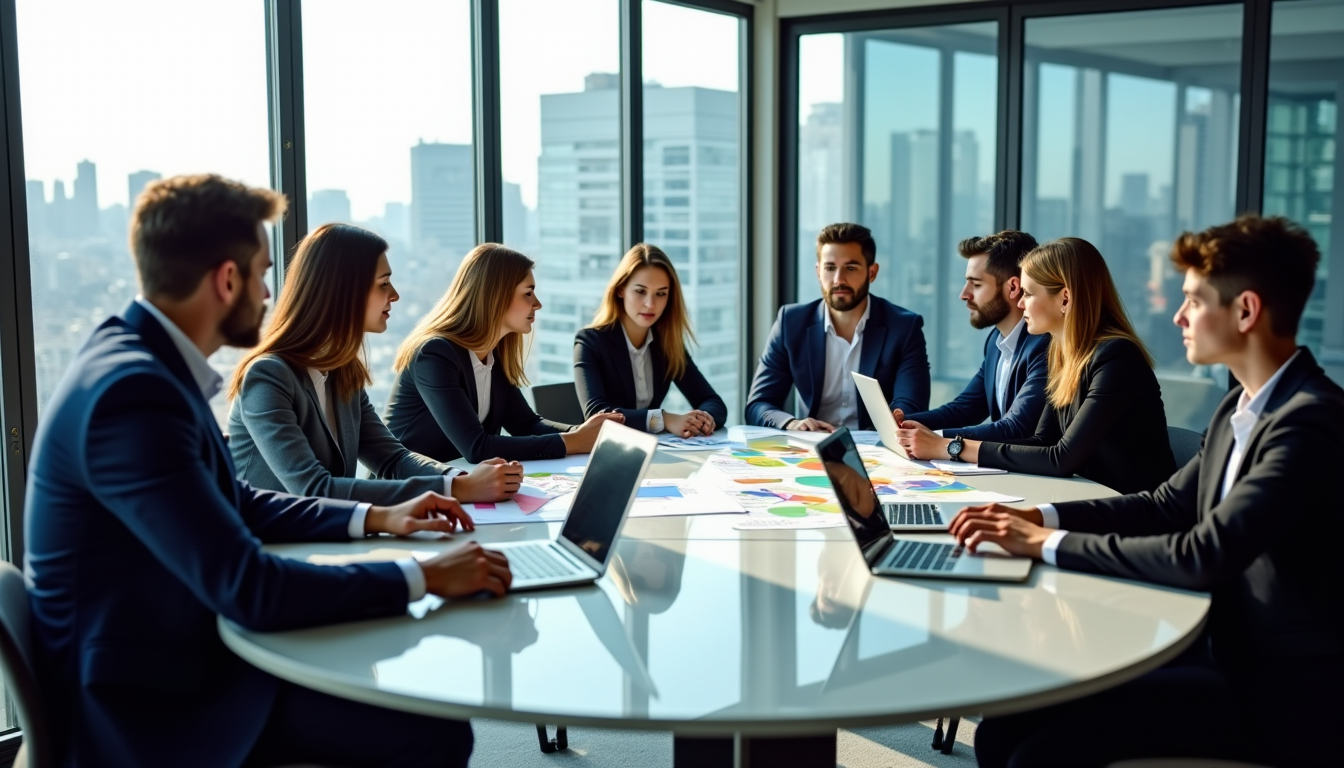 Illustration : approche favorise l'innovation en se concentrant sur la — dynamisez votre entreprise avec des stratégies innovantes