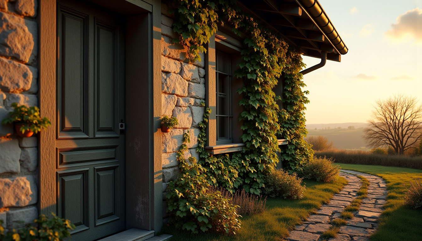 Illustration : « rénover une maison ancienne, ce n'est pas — secrets cachés des maisons anciennes : charmes et défis